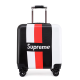 Kofer Supreme kabinski crno belo crveni EL 20