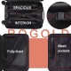 Kofer Travel kabinski roze EL 20
