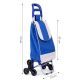 MODERNHOME Kolica za pijacu 25l torba plava - PGJSFC015BLU