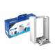 Kombo stalak DOBE za PS4 konzolu, kontrolere i diskove TP4-025 beli - 052801