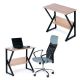 MODERNHOME Kompijuterski sto sa policom hrast - PJJCT0165