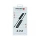 SWISSTEN TIP C HUB 6 in 1 aluminijum sivi - KON00369