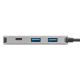TARGUS USB tip C na 2port USB Tip C + 2port USB tip A ACH228EU - EP1147730