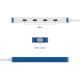 TARGUS HyperDrive Flex 4 Port USB-C Combo Hub plavi (HD5200BUGL) - EP2858875