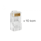 Konektor RJ45 CAT6 8P8C JWD-AD81 10 kom - 75146