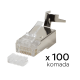 Konektor RJ45 metal CAT 7  100 kom - 206451