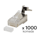 Konektor RJ45 metal CAT 7 1000 kom - 216197-1