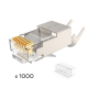 Konektor RJ45 metal CAT 7 1000 kom (plastic normal) - 206283