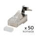 Konektor RJ45 metal CAT 7  50 kom - 206450