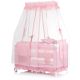 CHIPOLINO Prenosivi krevetić Palace princess 1 nivo pink - KOSIPA243PR