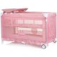 CHIPOLINO Prenosivi krevetić Palace princess 1 nivo pink - KOSIPA243PR