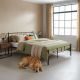 MODERNHOME Krevet sa metalnim ramom 140x200 cm sa podnicom black frame - EP2994487