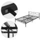 MODERNHOME Krevet sa metalnim ramom 140x200 cm sa podnicom black frame - EP2994487