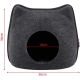 BOLZZ Kućica za ljubimce Cat dark gray - BOLPETCATDGR