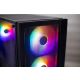 UGD Kućište HAMMER 3313 Midi Tower/ATX/bez napajanja/crna - CSE002453A00000