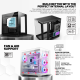 Kućište Gaming Fantech CG85 Lumina belo - 223252