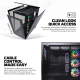 Kućište Gaming Fantech CG87 Lumina XL crno - 223255