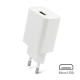 Kucni punjac 2.1A sa USB na micro USB kablom CE beli - 205902