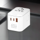 Kućni punjač/ Adapter (US,UK, EU) LDNIO Z6 2PD+QC 2.0 65W - 615522