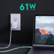 Kućni punjač Aukey PA-B2 PD 3.0 61W crni - 601973