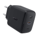 Kućni punjač Aukey PA-B2 PD 3.0 61W crni - 601973