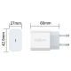 Kućni punjač IPD2 Fast charge USB-C za iPhone i iPad PD 20W. - 049294
