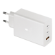 Kućni punjač Fast Charging Adapter Trio (USB-Cx2,USB-A) za Samsung PD 65W beli - 600942