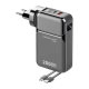 Kućni punjač KONFULON A57Q 20W sa Power Bank baterijom 20000mAh i 2u1 kablom crni - 617062