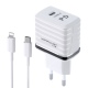Kucni punjac KONFULON C32D+DC13 PD 20W sa iPhone lightning kablom - 92107