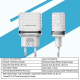 Kucni punjac KONFULON C32Q QC 3.0, 18W - 218356