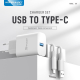 Kućni punjač KONFULON Joko C87 3A sa kablom USB na Type-C beli 1m - 611505