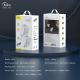 Kućni punjač KONFULON JK75, GaN, QC3.0 18W, PD 20W beli - 206622