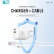 Kucni punjac KONFULON JK82 + PX14 PD 20W, QC 18W, sa kablom USB na Lightning beli - 216148-1