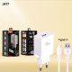 Kućni punjač KONFULON Joko JK77 2.4A sa kablom USB na Type-C beli 1m - 610484