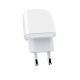Kućni punjač LDNIO A2219 2xUSB 5V 2.4A 12W sa kablom USB na Type-C beli - 611968