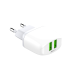 Kucni punjac LDNIO A2219 2xUSB 5V 2.4A 12W sa micro USB kablom beli - 200963