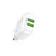 Kucni punjac LDNIO A2219 2xUSB 5V 2.4A 12W sa micro USB kablom beli - 200963