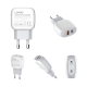 Kucni punjac LDNIO A2313Q PD + QC3.0 sa Type C kablom - 86818