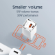 Kućni punjač LDNIO A2317C, 3.6A, QC3.0 18W, PD 30W sa Type C na Iphone lightning kablom beli - 206636