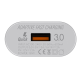 Kućni punjač LDNIO A303Q USB 5V/ 3A (18W) FAST CHARGING QC 3.0 sa kablom USB na Type-C beli - 039182