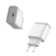 Kućni punjač LDNIO Q122 PPS PD,27W sa kablom Type-C na Type-C kabel beli - 615523