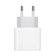 Kućni punjač PD 20W za iPhone sa kablom Type-C na Lightning beli - 059648