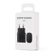 Kućni punjač PD Fast charger 25W za Samsung CE crni - 221117