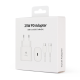 Kućni punjač PD Fast charger 25W za Samsung sa PD Type C kablom CE beli - 221118