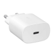 Kućni punjač PD Fast charger 25W za Samsung sa PD Type C kablom CE beli - 221118