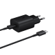 Kućni punjač PD Fast charger 25W za Samsung sa PD Type C kablom CE crni - 221119