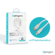 Kucni punjac Pluginn PI-D61S, PD3.0, PPS, 20W sa PD iPhone lightning kablom beli CE - 206607