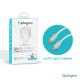 Kućni punjač Pluginn PI-D61S, PD3.0, PPS, 20W sa PD Type C kablom beli CE - 206606-1