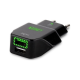 Kucni punjac Puro 24 dual USB 2.4A crni - 47518-1