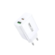 Kućni punjač REMAX Kiddy RP-U122 33W A+C Fast Charger beli - 605995